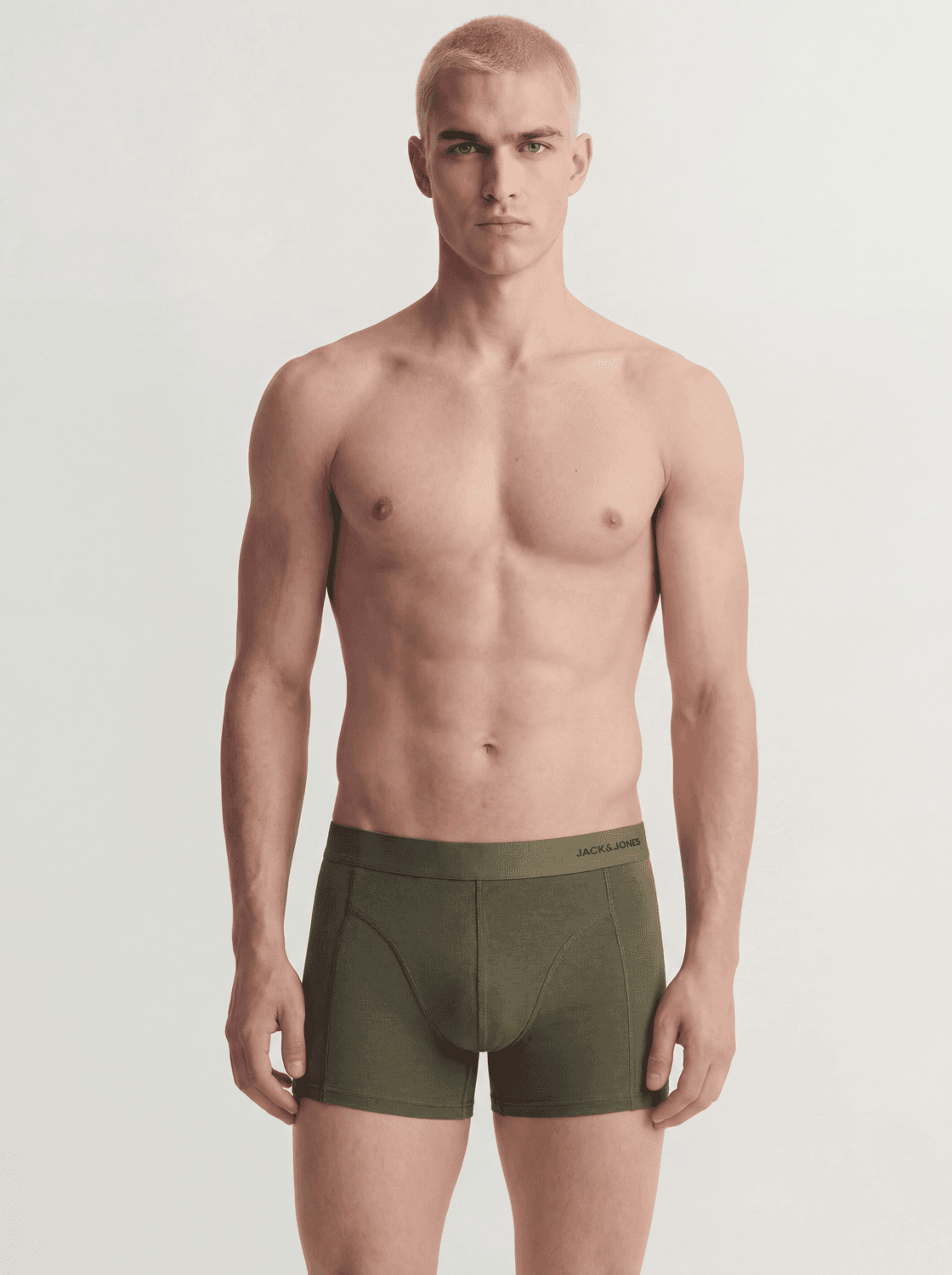 Jaccomo Solid Bamboo Trunks 3 Pack Sn - Jack & Jones