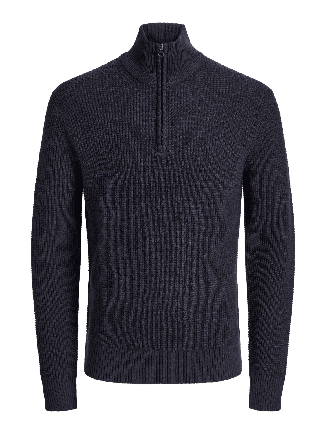 Jaulambswool Knit Waffle Half Zip - Jack & Jones