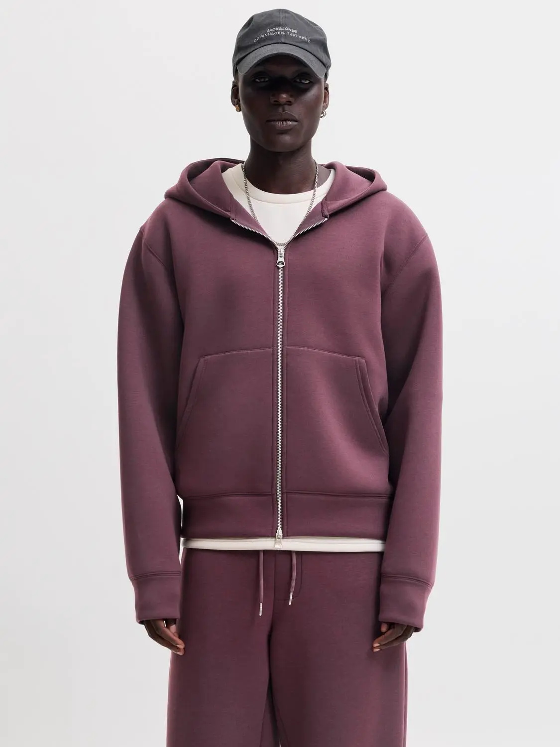 Jcolegacy Sweat Scuba Zip Hood Noos - Jack & Jones