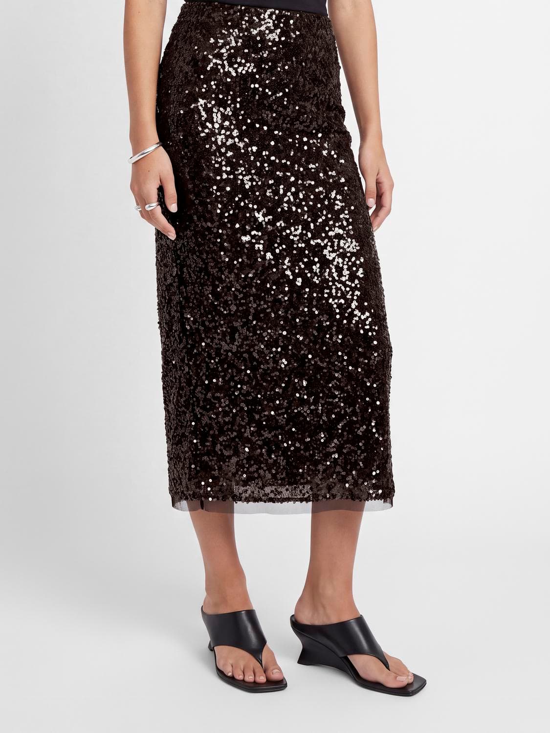 Jxzola Sequin Skirt Wvn - Jack & Jones