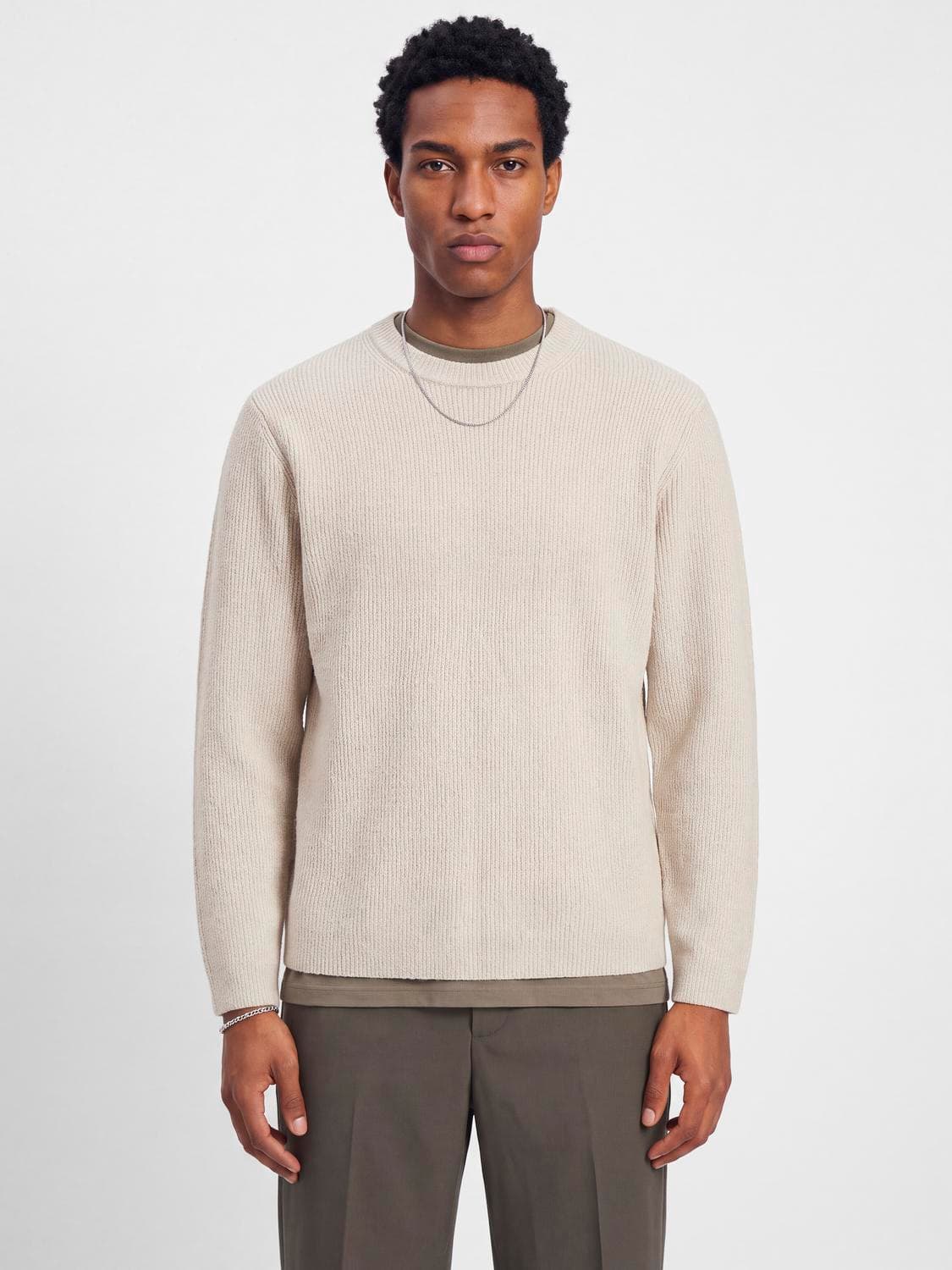 Jprblawesley Knit Mock Neck Bf - Jack & Jones