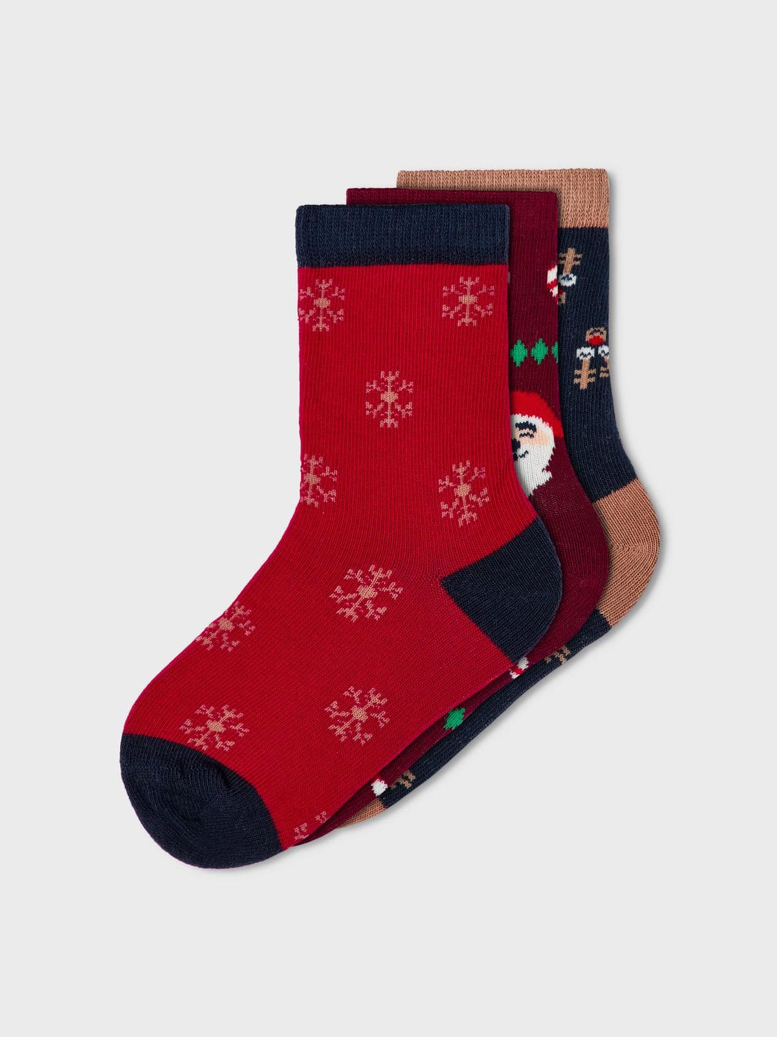 Christmas Sokkar 3-Pack - name it