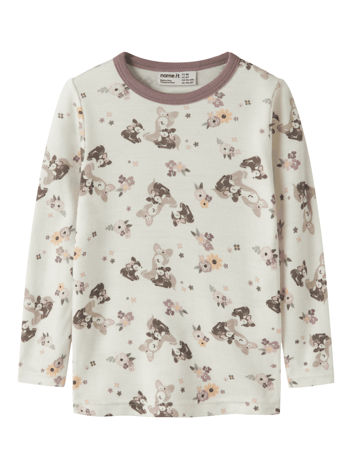 Nmfwillit Wool Ls Top