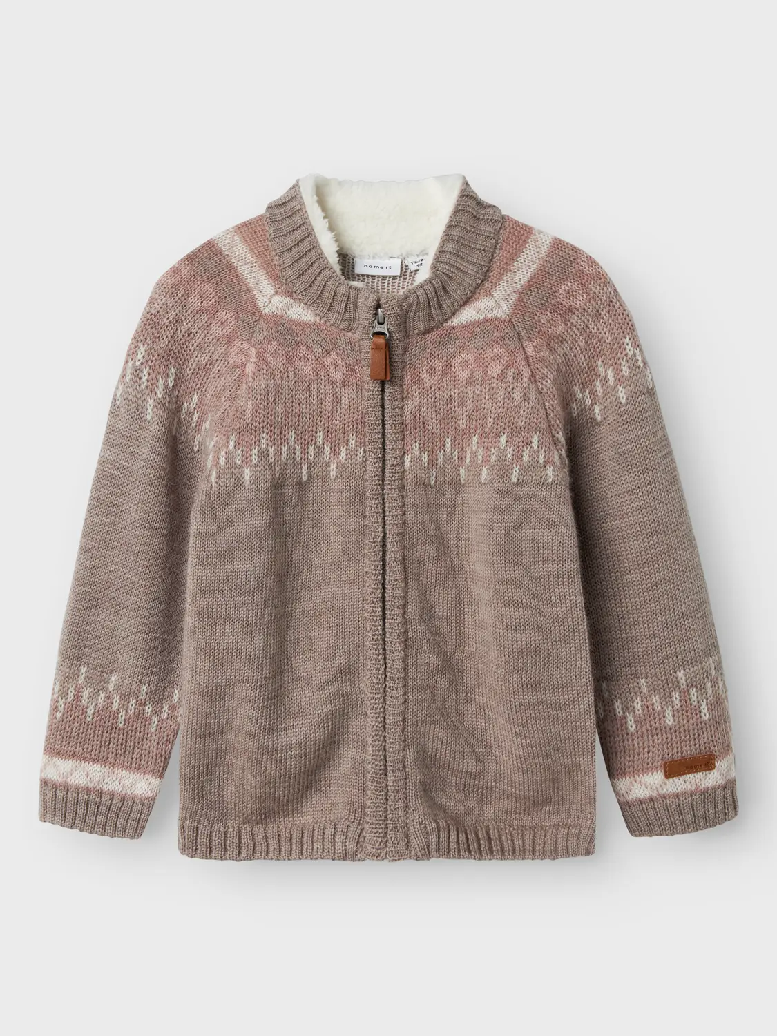 Nmfwriss Wool Ls Knit Card - name it