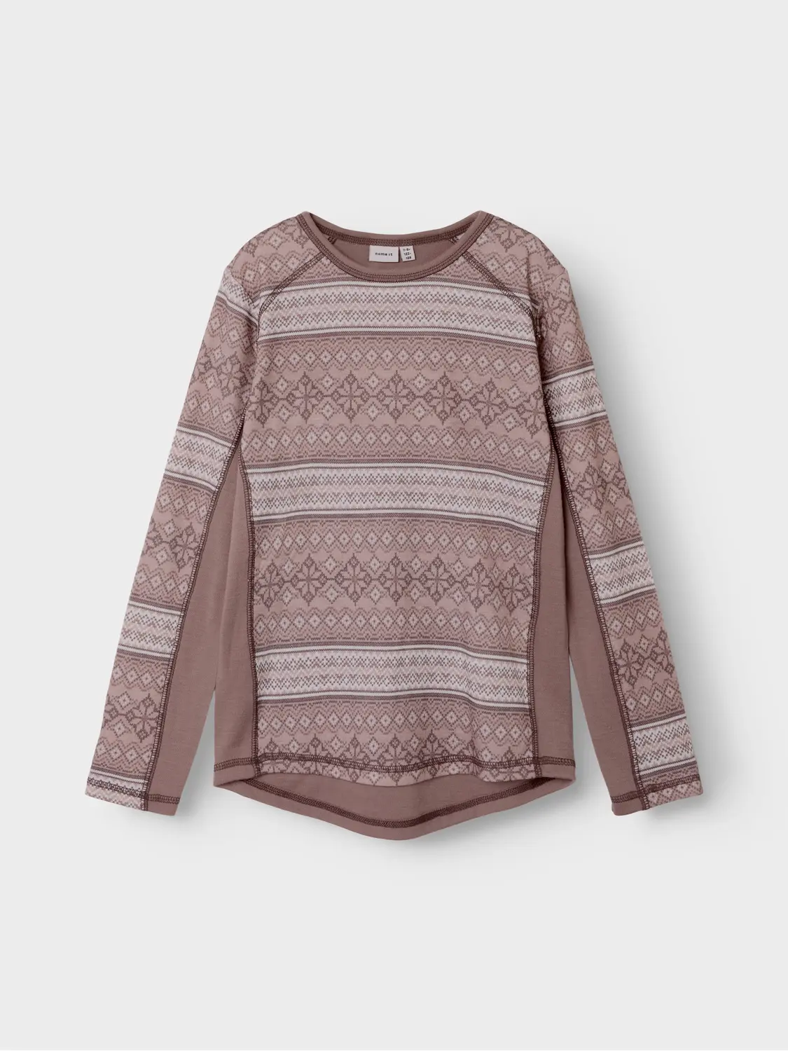 Nkfwillto Wool Ls Top - name it