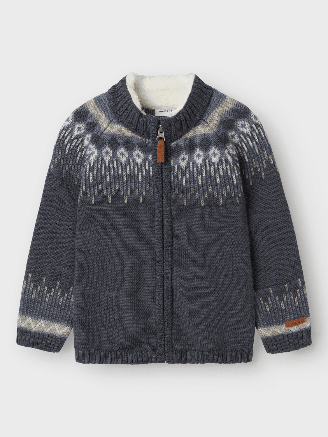 Nmmwriss Wool Ls Knit Card - name it