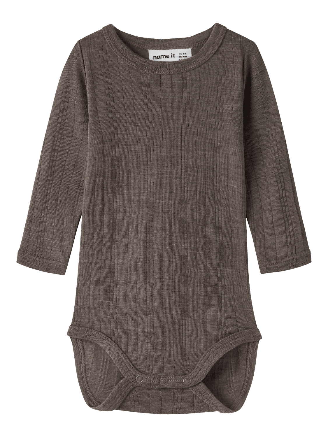 Nbmwang Wool Needle Ls Body Solid Noos