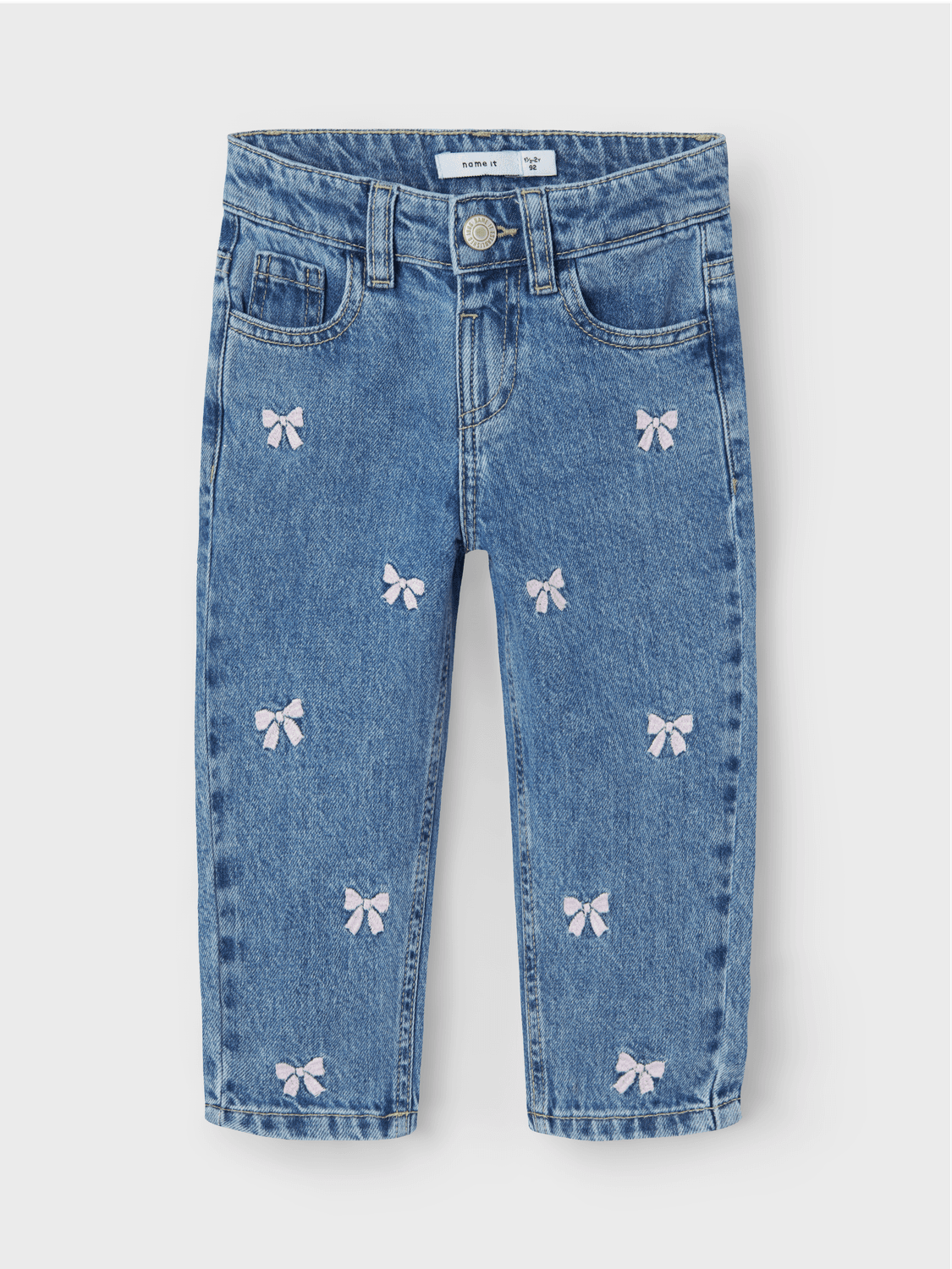 Nmfbella Mom Emb Jeans 3285-Be Noos - name it
