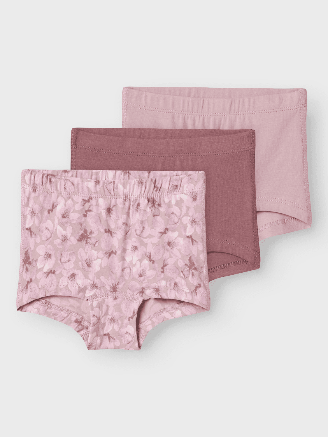 Nmftights 3p Mauve Flower Noos - name it