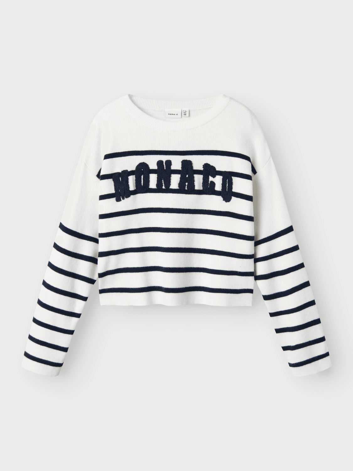 Nkfdinilla Ls Short Boxy Knit - name it