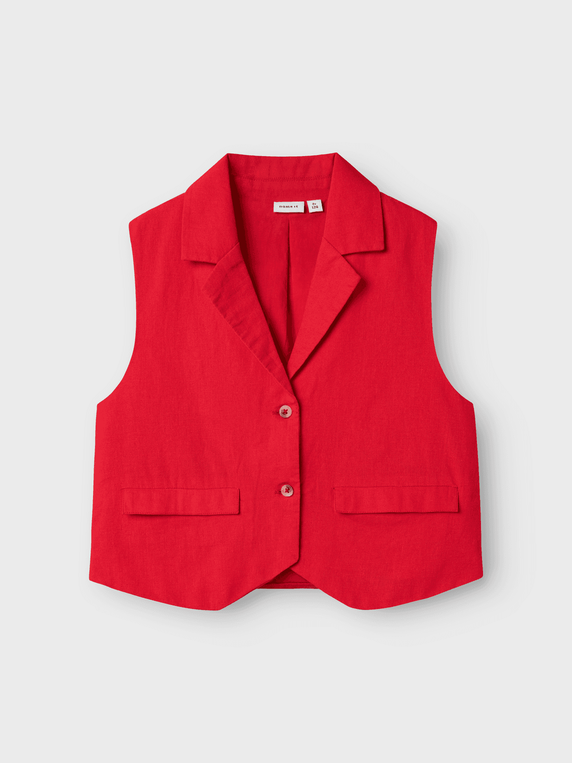 Nkffalinnen Short Waistcoat - name it