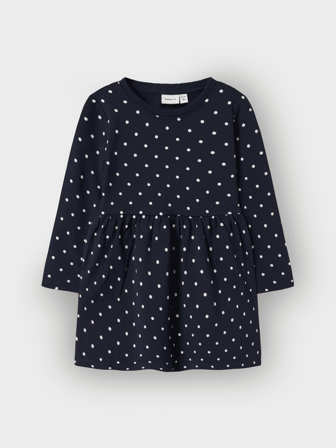 Nmfdavina Ls Sweat Bru Dress Noos - name it