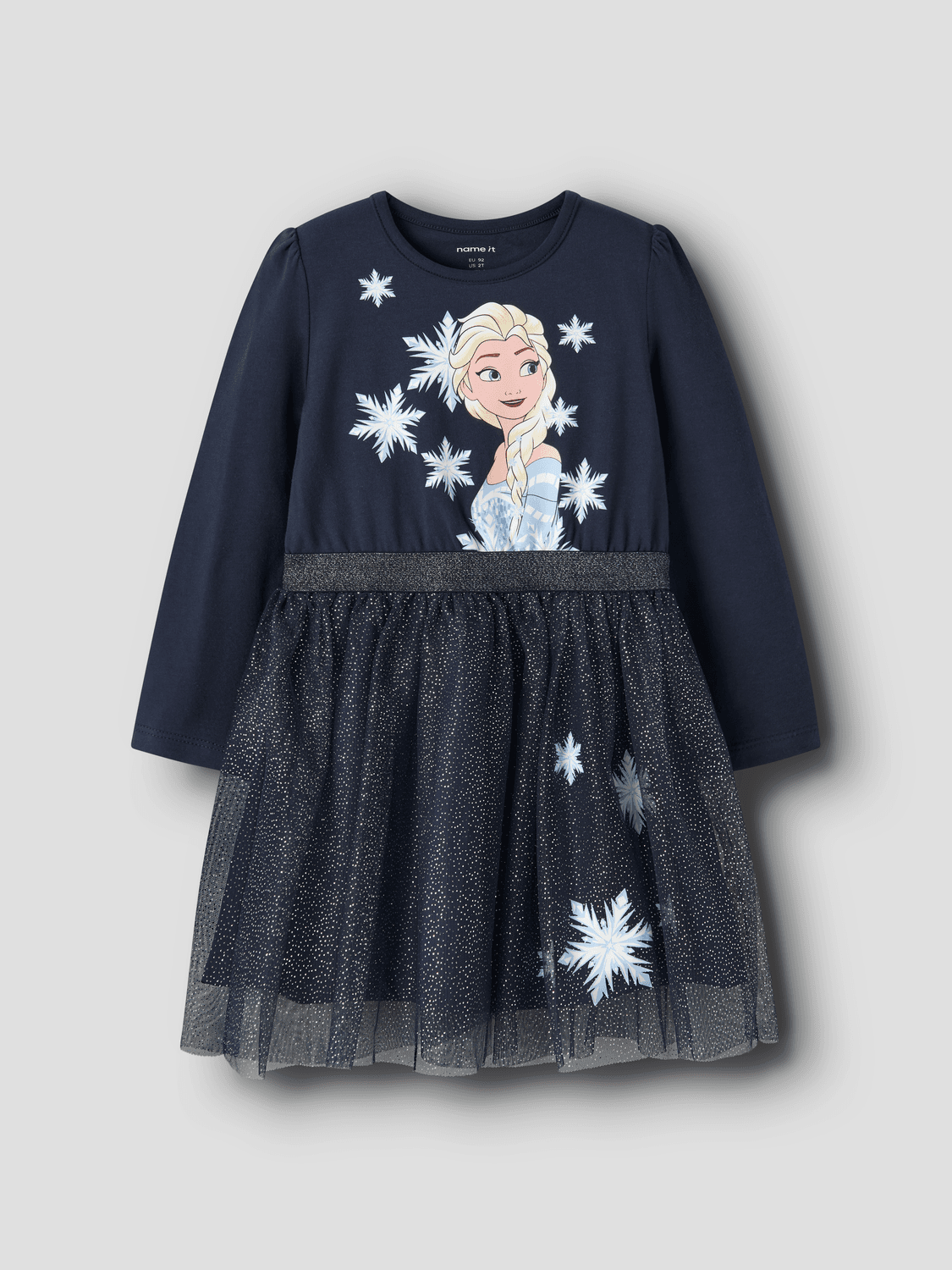 Nmfosimi Frozen Ls Tulle Dress Noos Wdi - name it