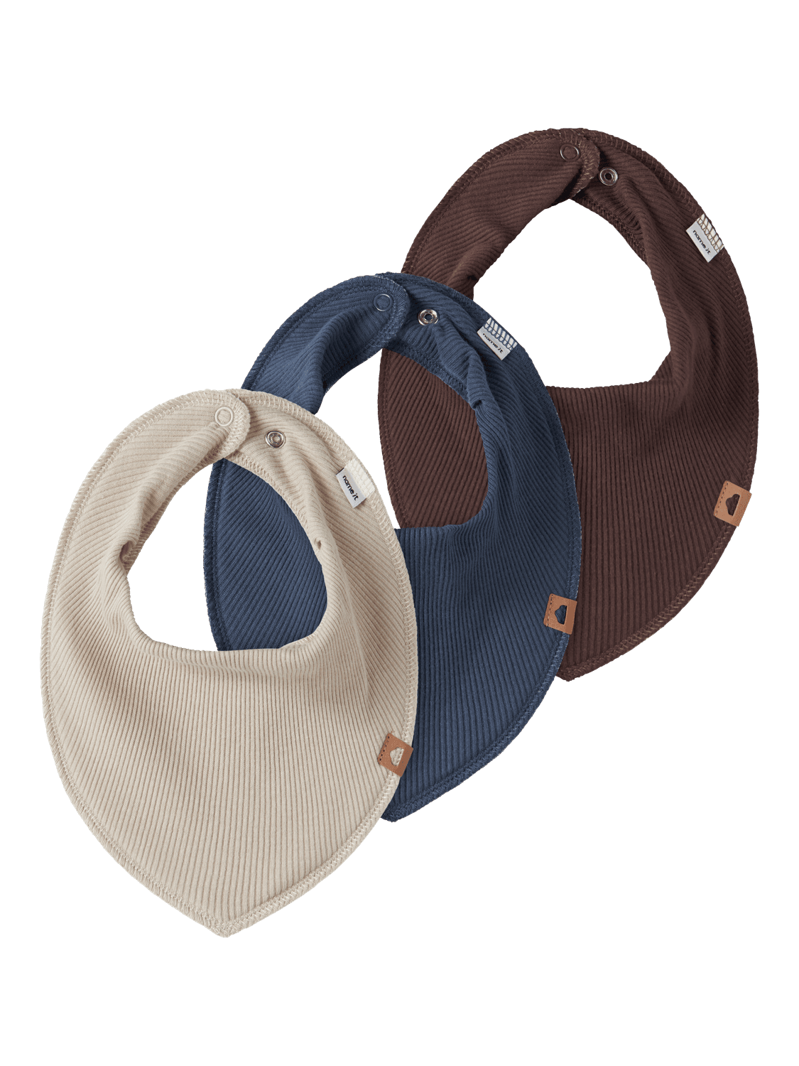 Nbmyasim 3p Rib Scarf Bib
