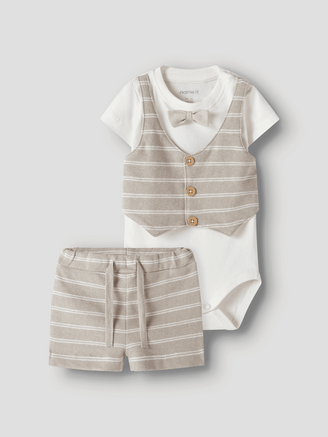 Nbmhelmut Sweat Shorts Set - name it