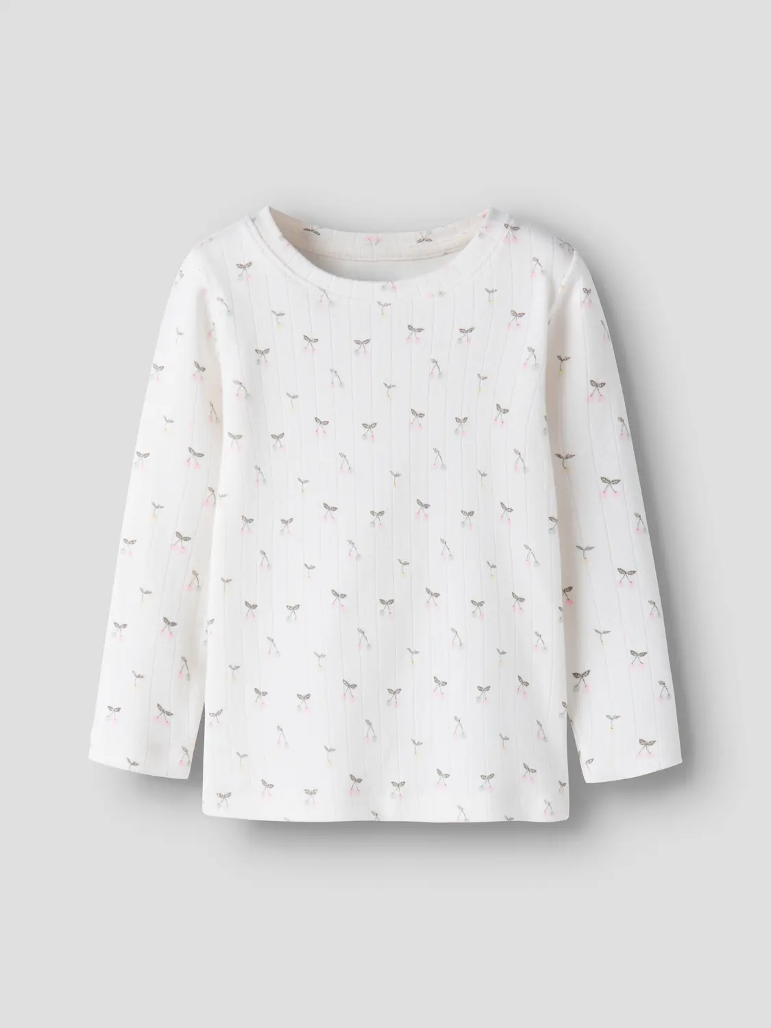 Nmfficherry Ls Slim Top - name it