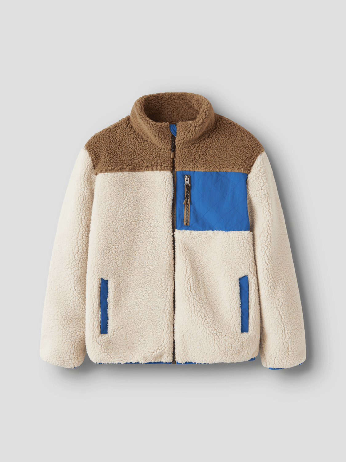 Nkmmacey Teddy Jacket Block - name it