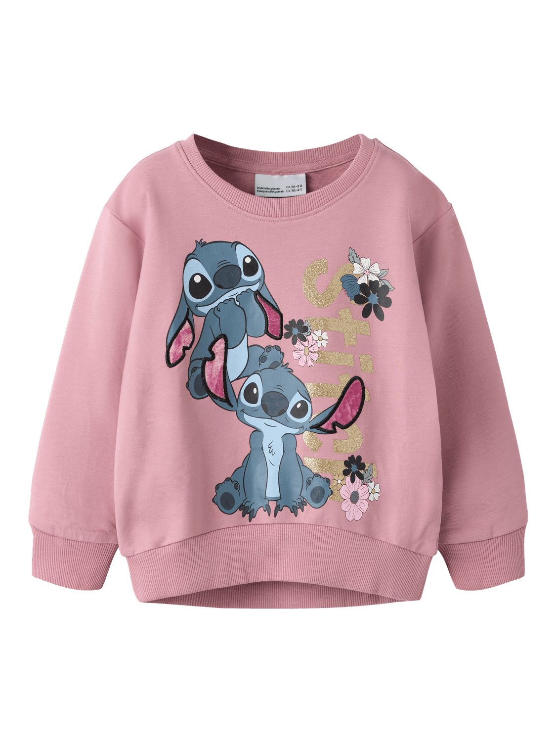 Nmfjinny Stitch Nreg Sweat Unb Wdi