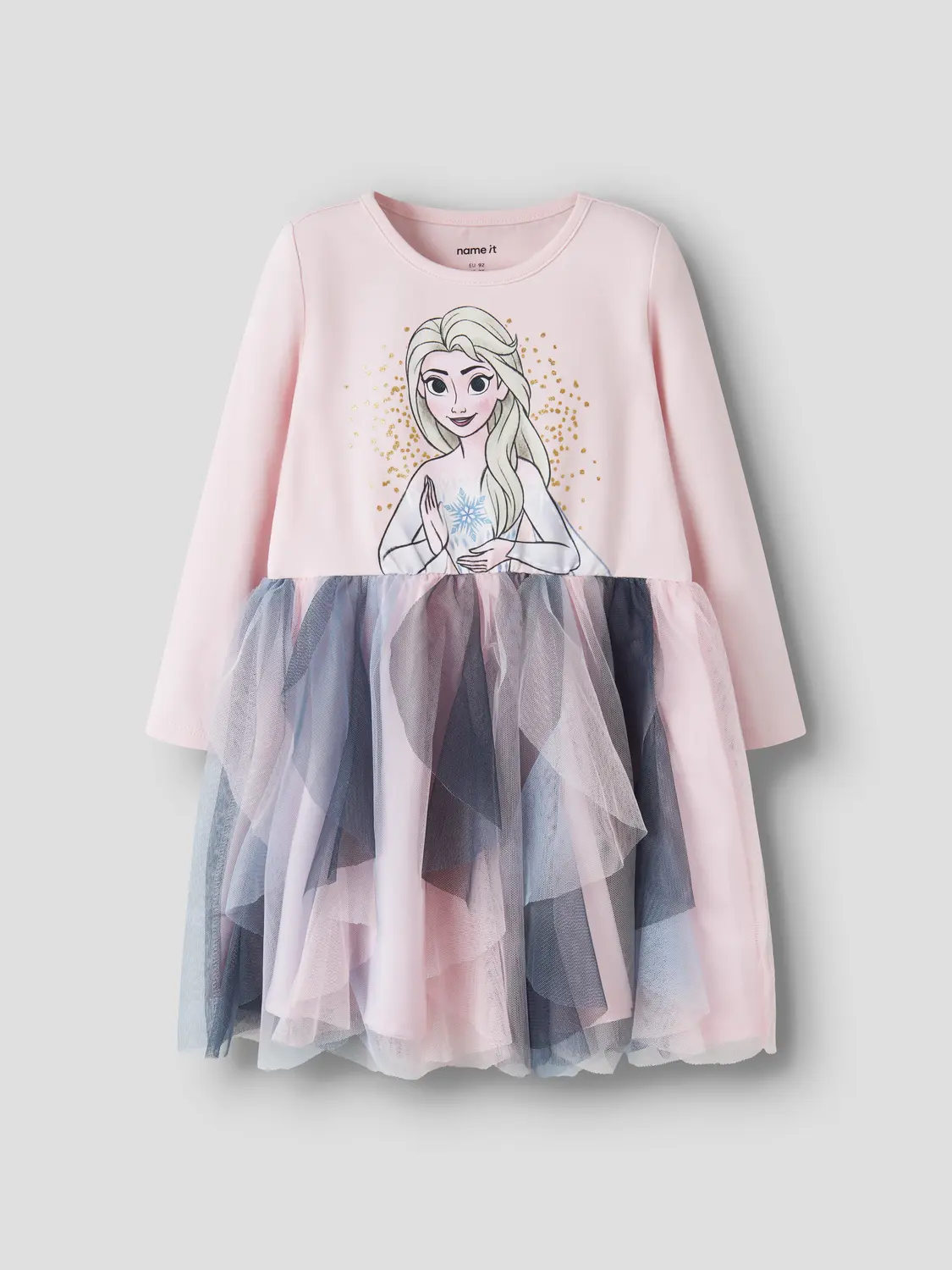 Nmfsori Frozen Ls Tulle Dress Lnoos Wdi - name it