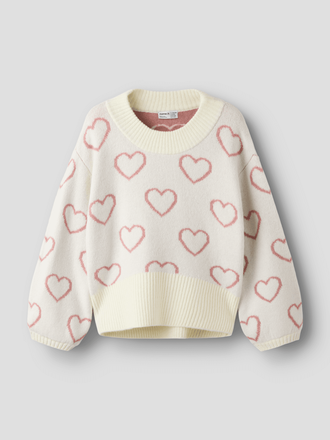 Nkfnelly Ls Oversize Knit - name it