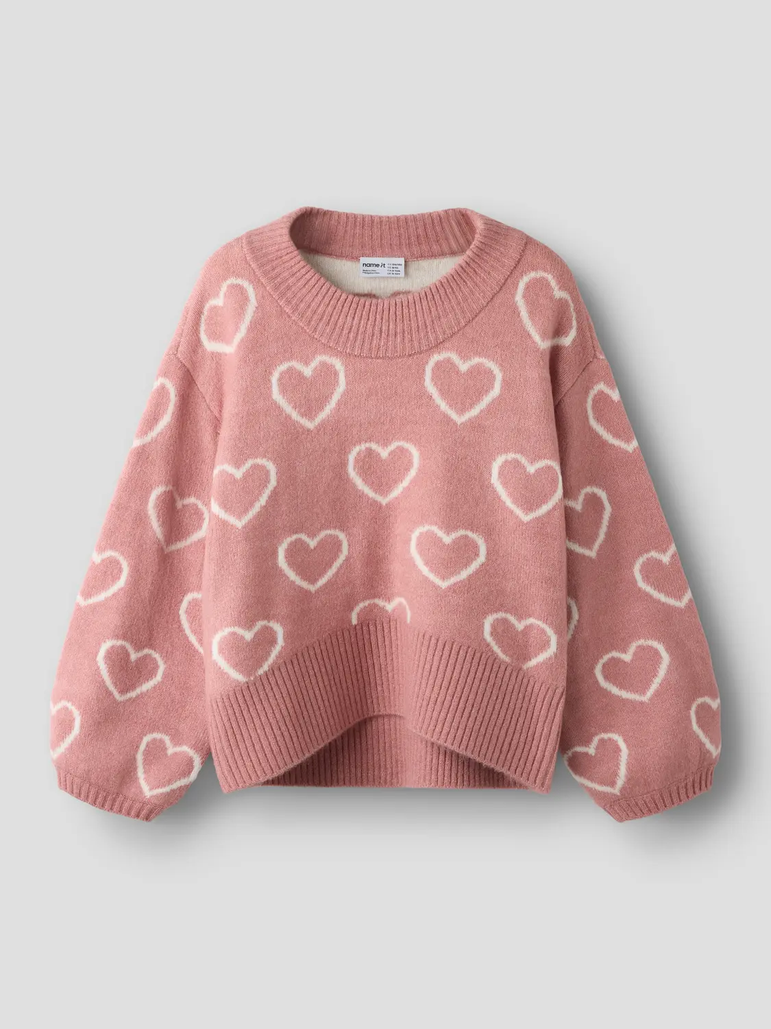 Nkfnelly Ls Oversize Knit - name it