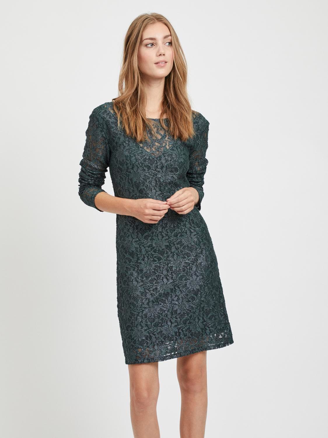 VIVISTIN L/S DRESS/KI - VILA