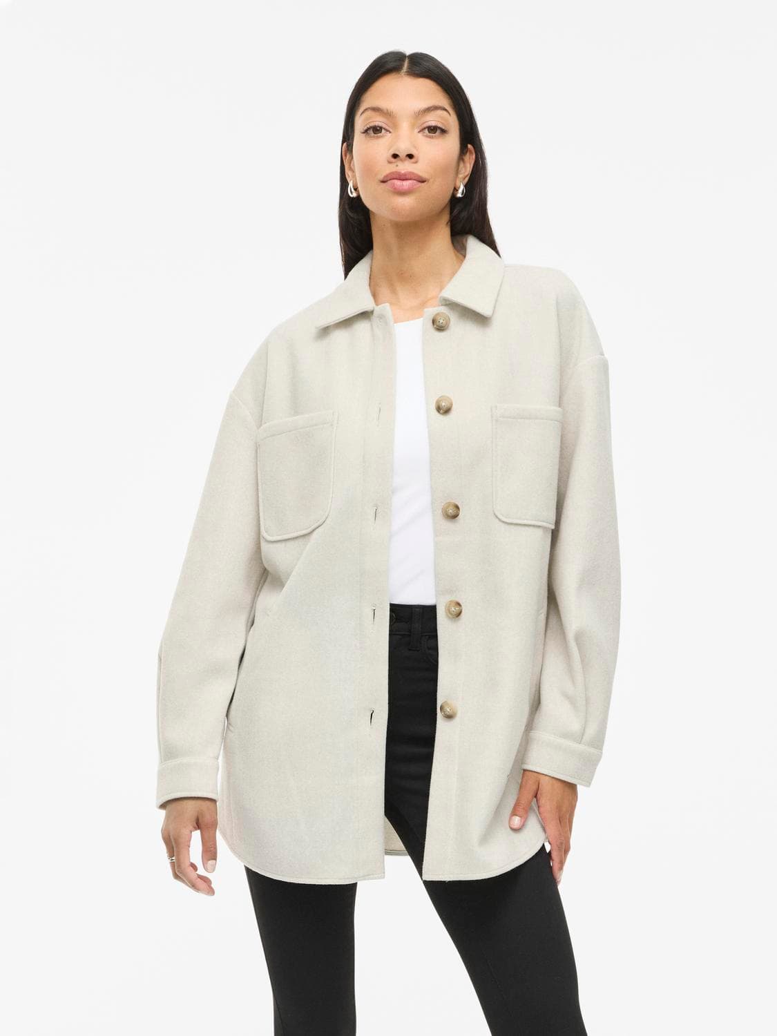 Vikimmi Shirt L/S Jacket - Noos - VILA