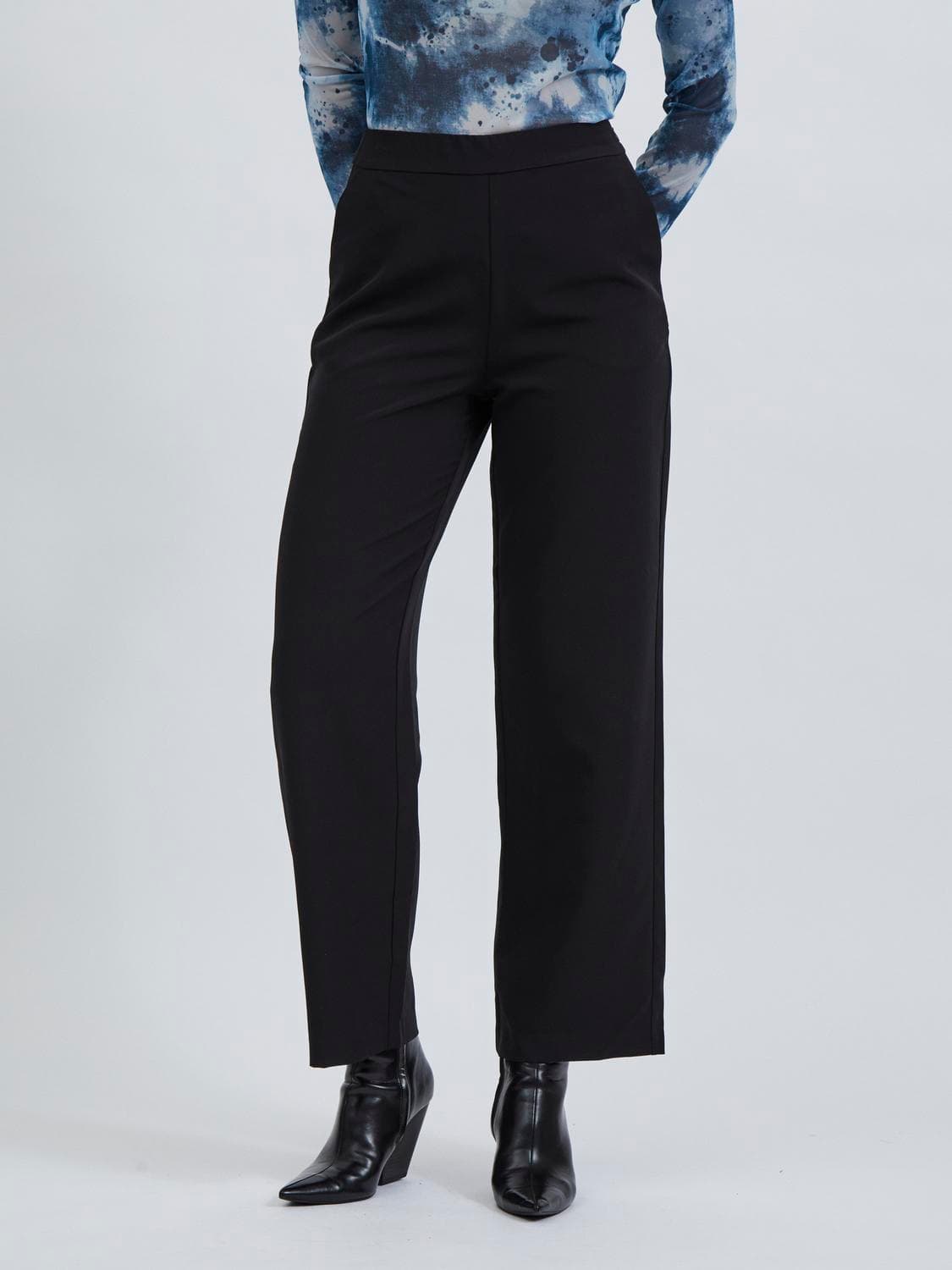 VIWILDA AVA HW WIDE PANTS - NOOS - VILA