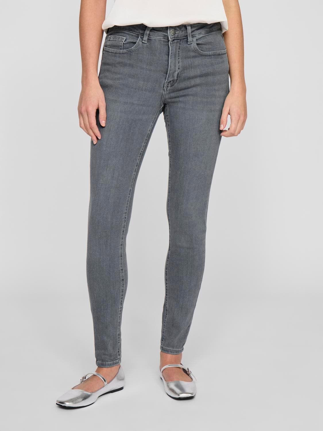 Visarah Rw Skinny Jeans Lgd Bub235 Noos - VILA