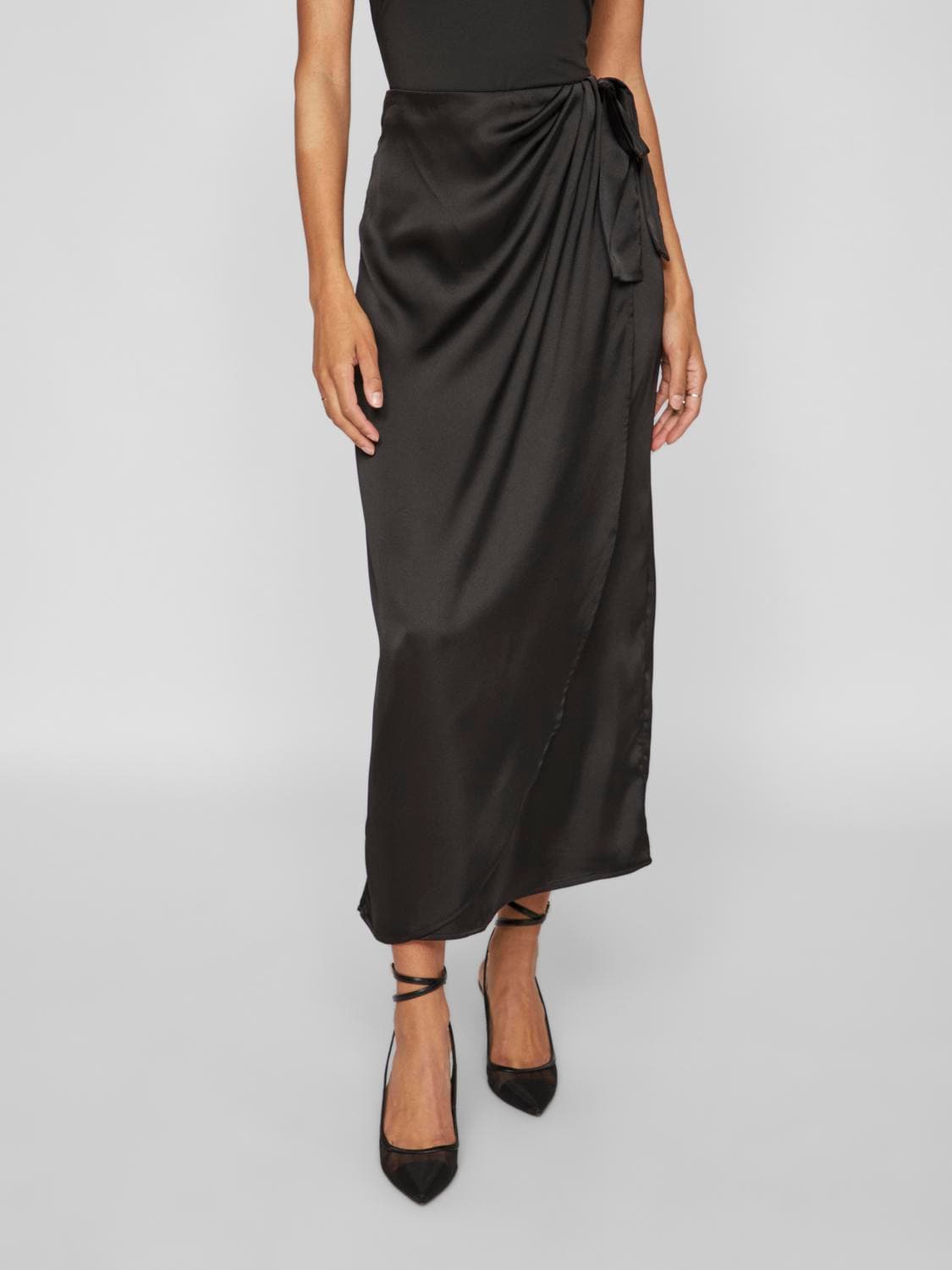 Vinoelle Hw Long Skirt - VILA