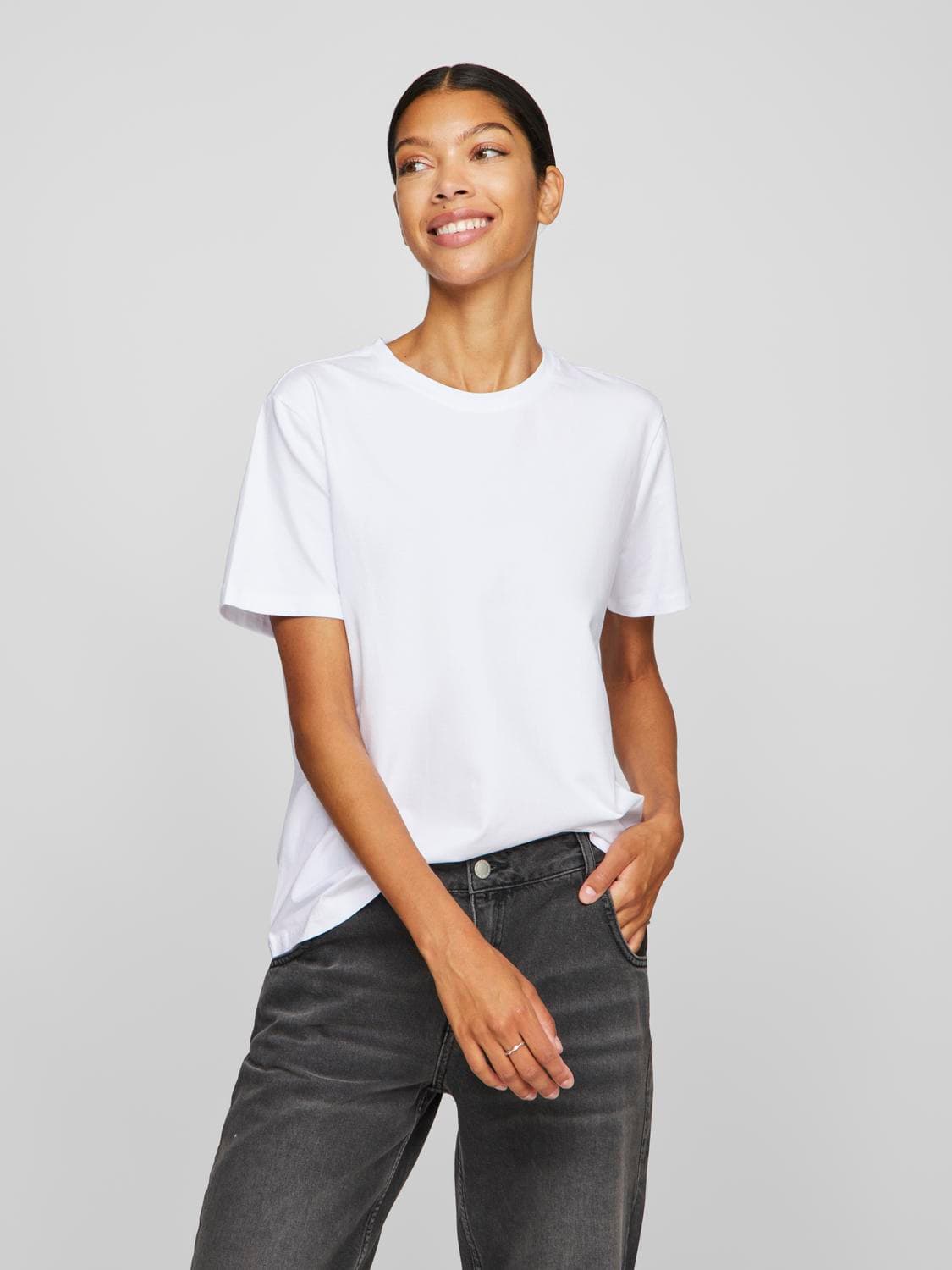 Vinora S/S T-Shirt - Noos - VILA
