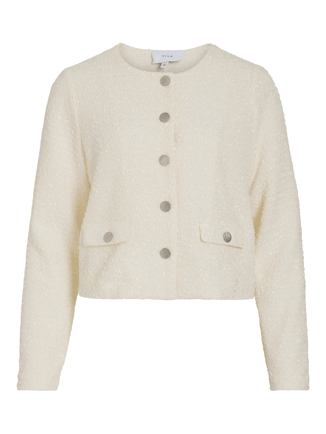 Vikonnie O-Neck L/S Pocket Blazer/Dc - VILA