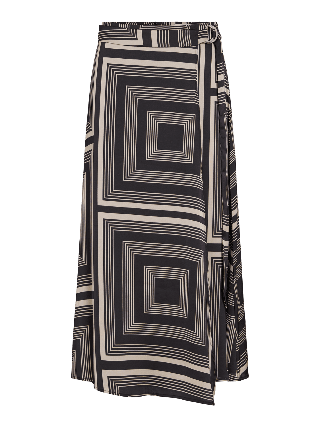 Vimadja Hw Stripe Wrap Midi Skirt - VILA
