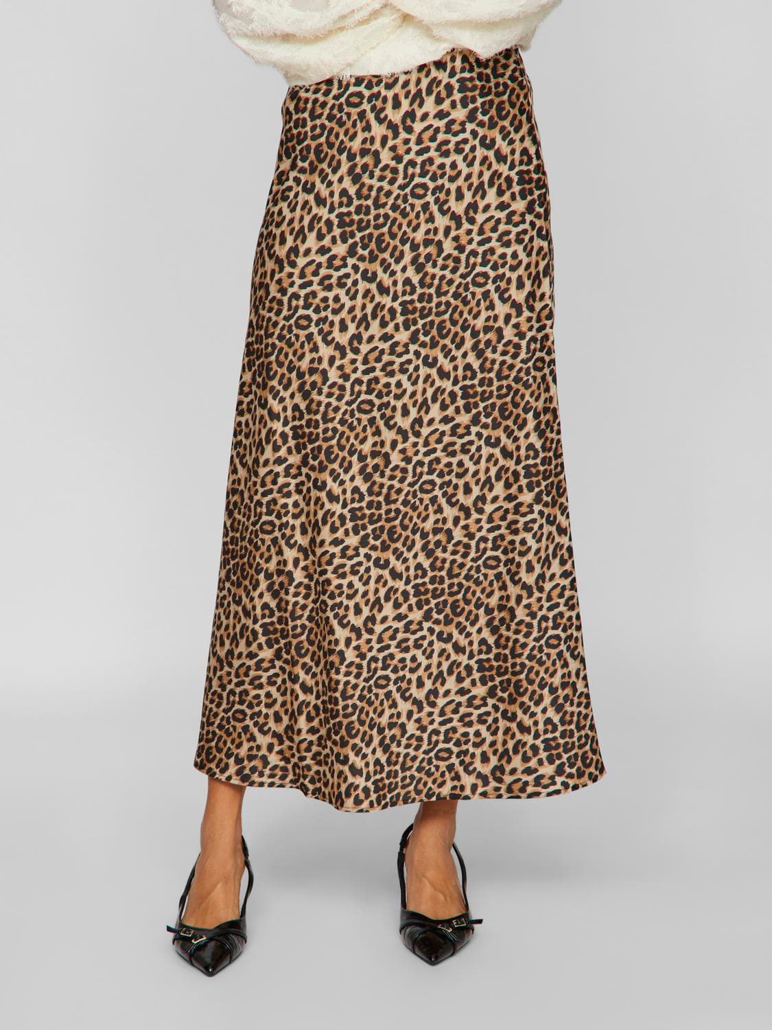 Viellette Hw Midi Aop Skirt - Noos - VILA