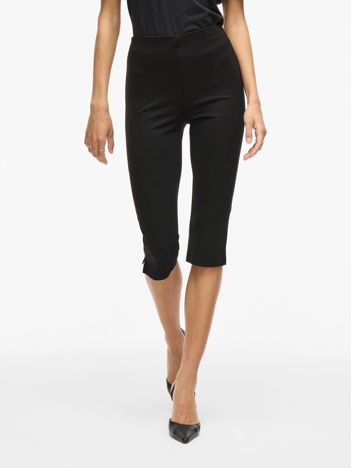 Vicamille H/W Slim Capri Pants - VILA