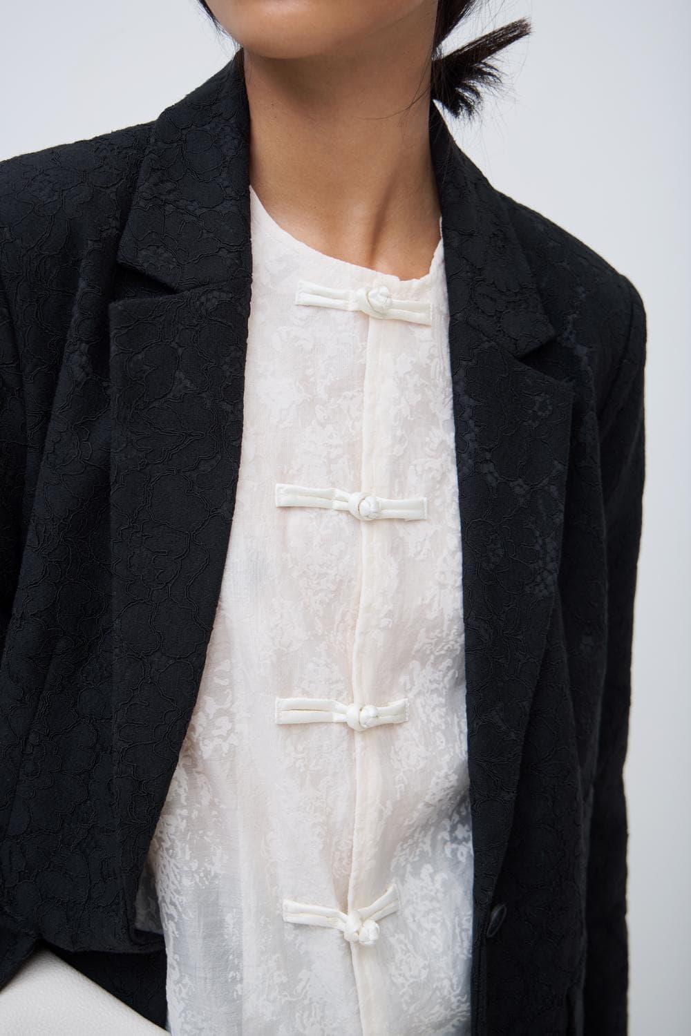 Visela Flower Blazer - VILA