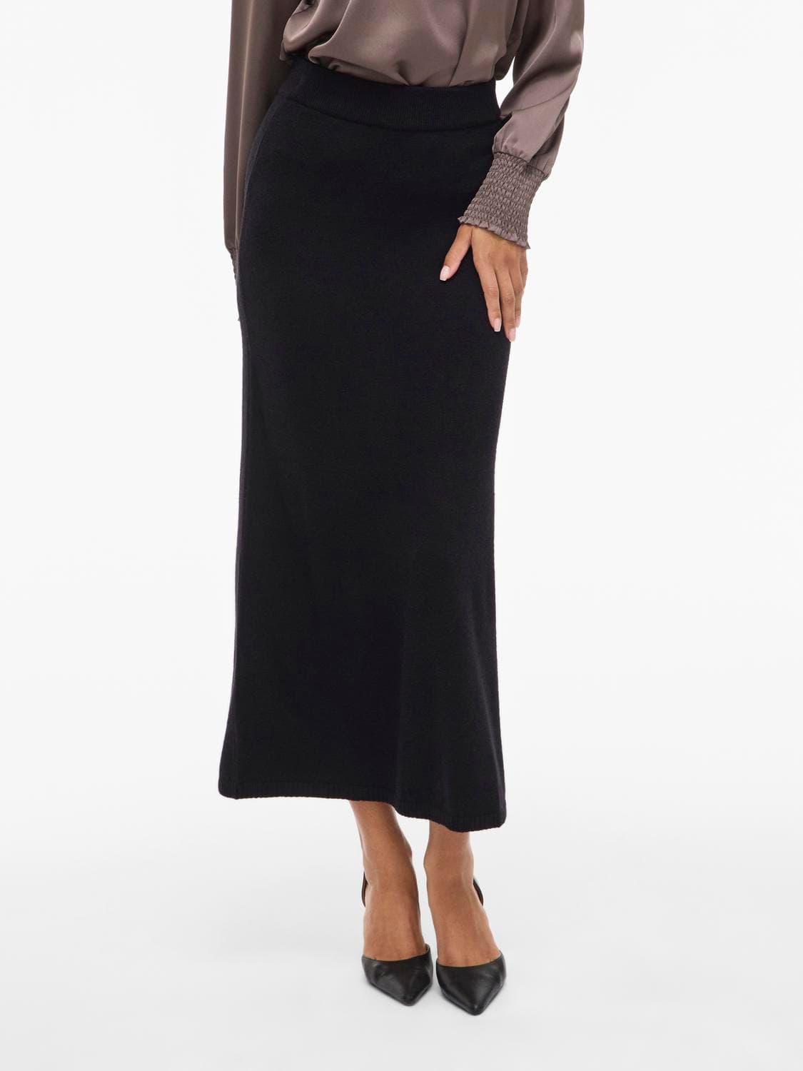Viril Ankle Knit Skirt - Noos - VILA
