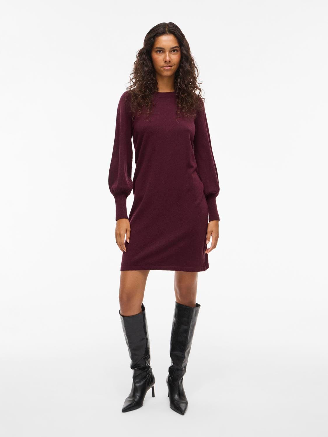 Vikerry O-Neck Knit Dress - Noos - VILA