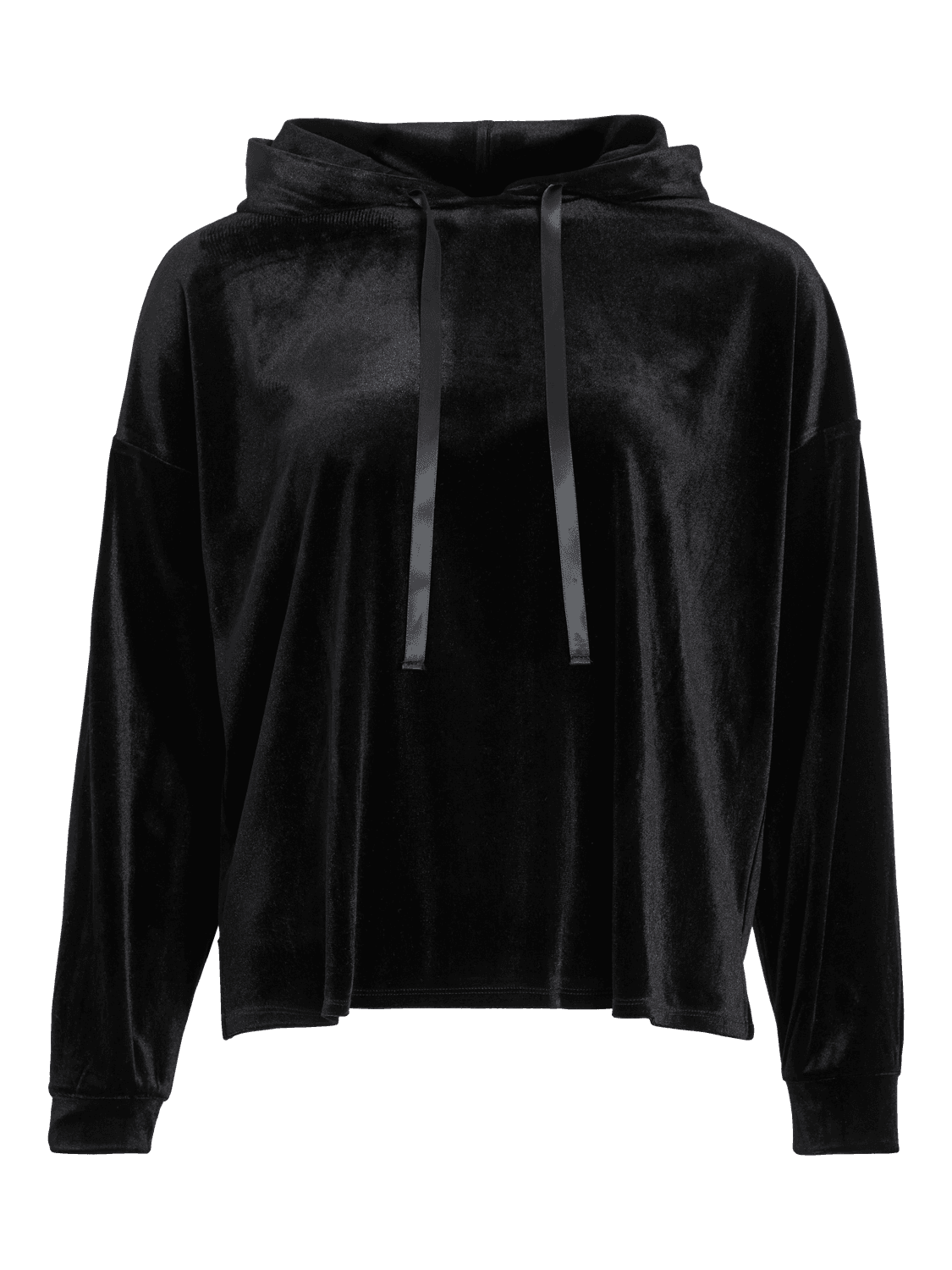 Viemily L/S Velvet Hoodie/R - VILA