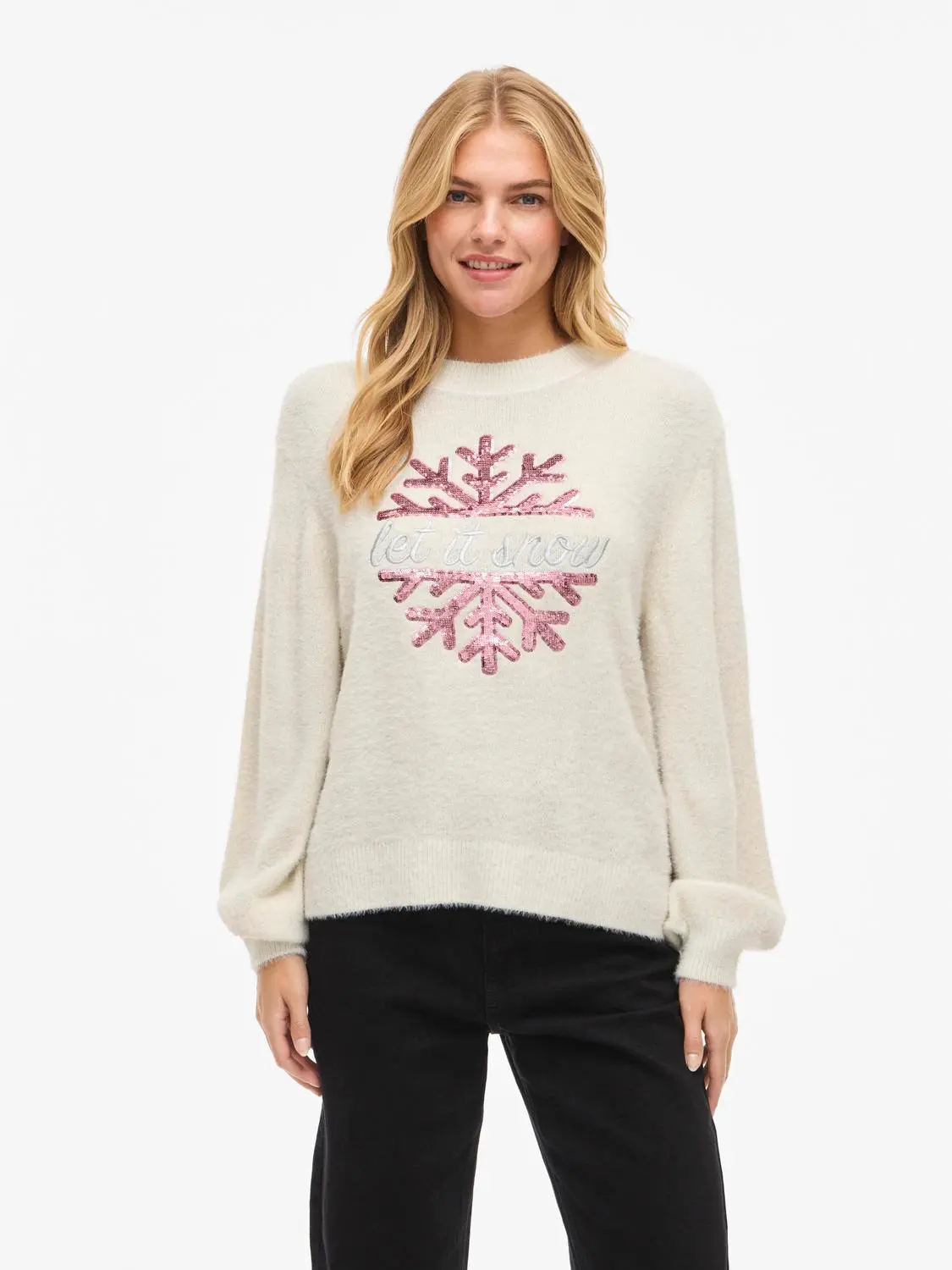 Vigryla L/S Knit Pullover/Ka - VILA