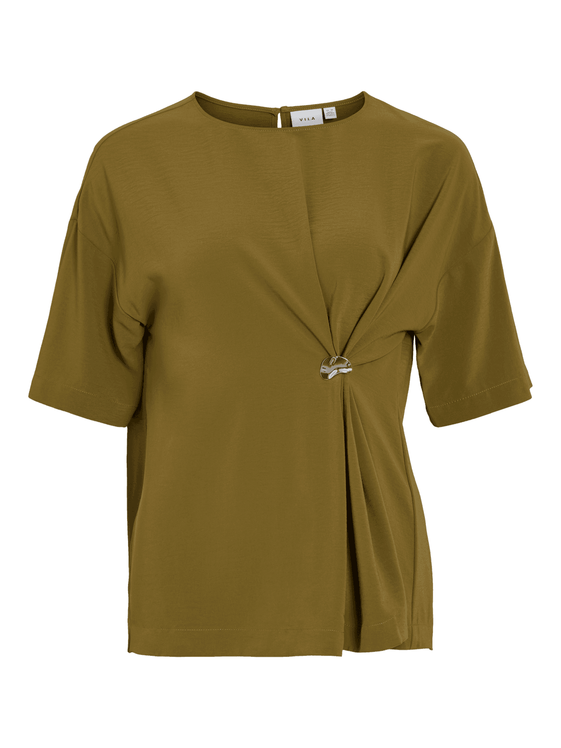 Vicaroline 2/4 O-Neck Top - VILA