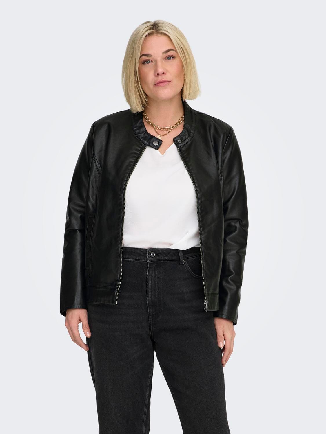 Carrobber Faux Leather Jacket Noos - ONLY