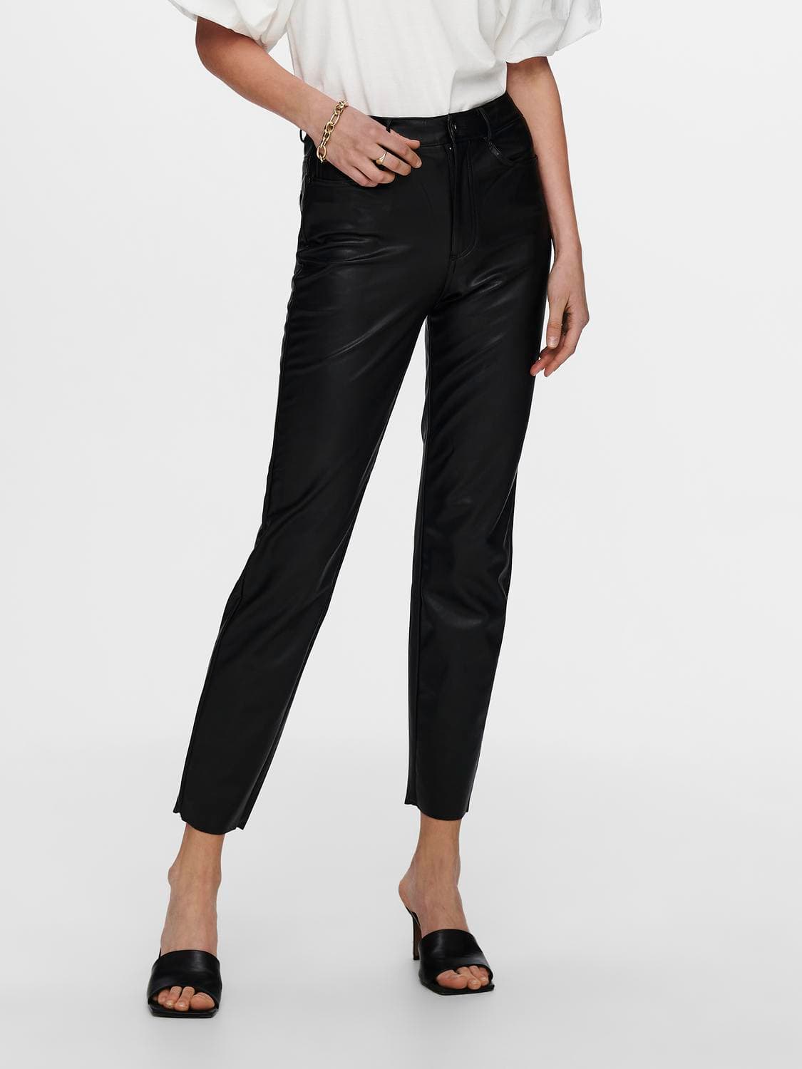 Onlemily Hw St Ank Faux Leather Pnt Noos - ONLY