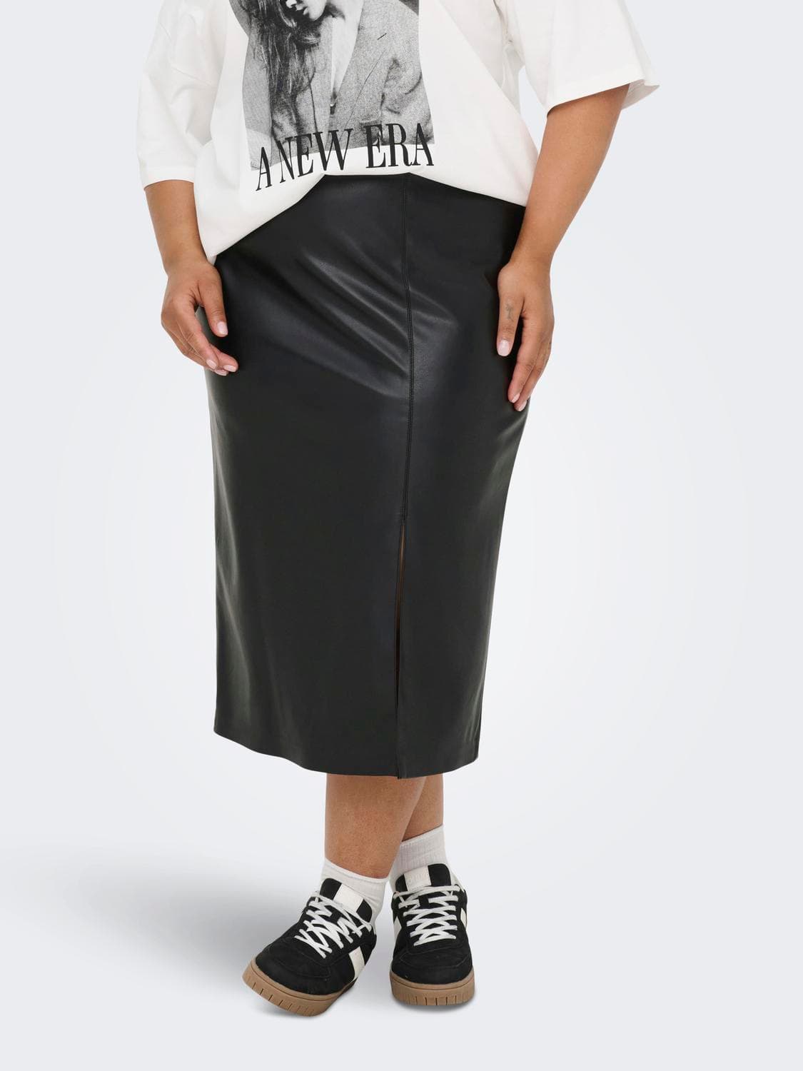 Carheidihanna Life Faux Leatherskirt Otw - ONLY