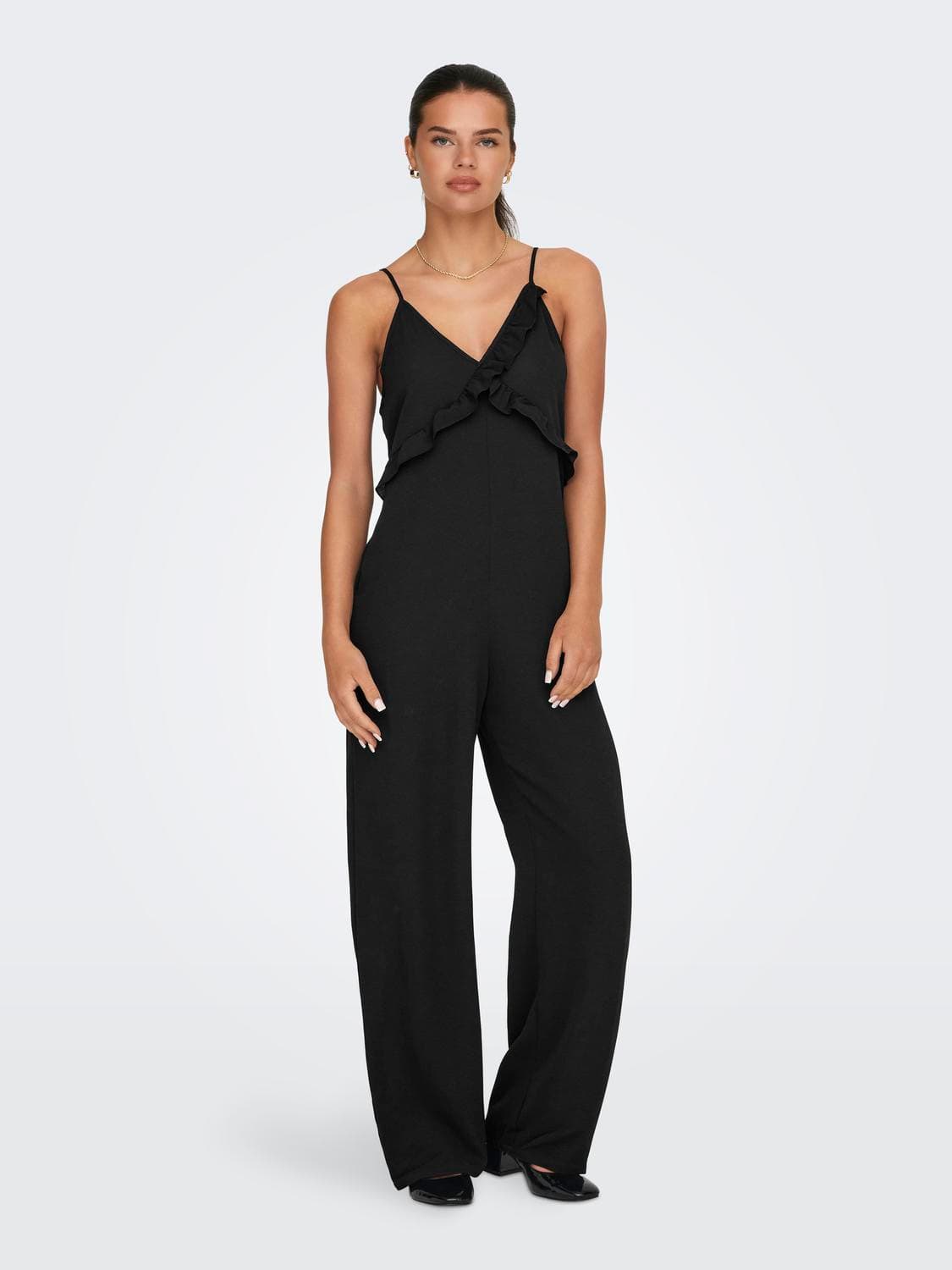 Onlnova Life Lux Lizzo Jumpsuit Solid - ONLY