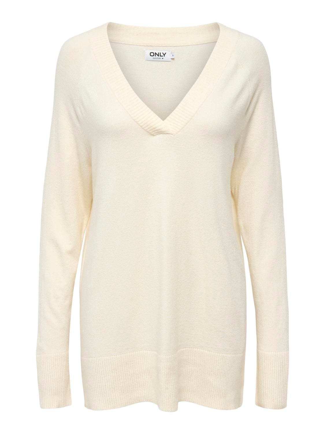 Onlibi Ls Loose V-Neck Cc Knt - ONLY
