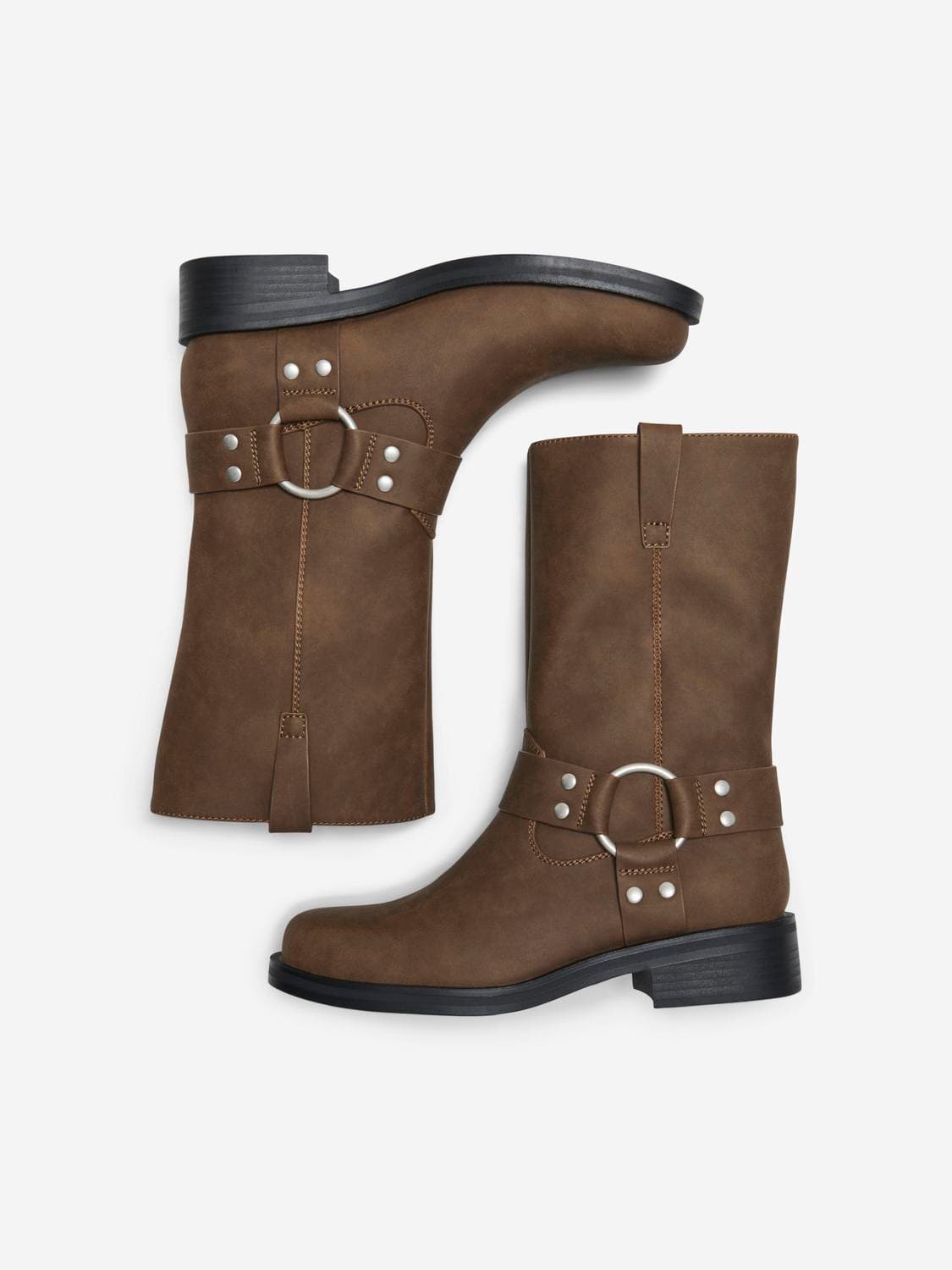 Onlbax-1 Pu Biker Boot - ONLY