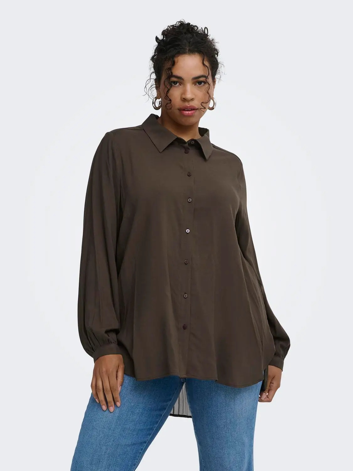 Carfreyja L/S Long Shirt Wvn - ONLY
