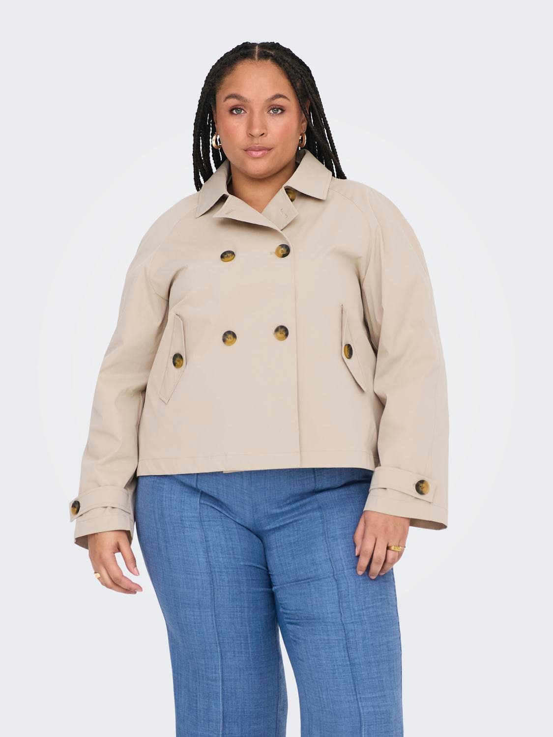 Carapril Life Short Trenchcoat Otw Noos - ONLY