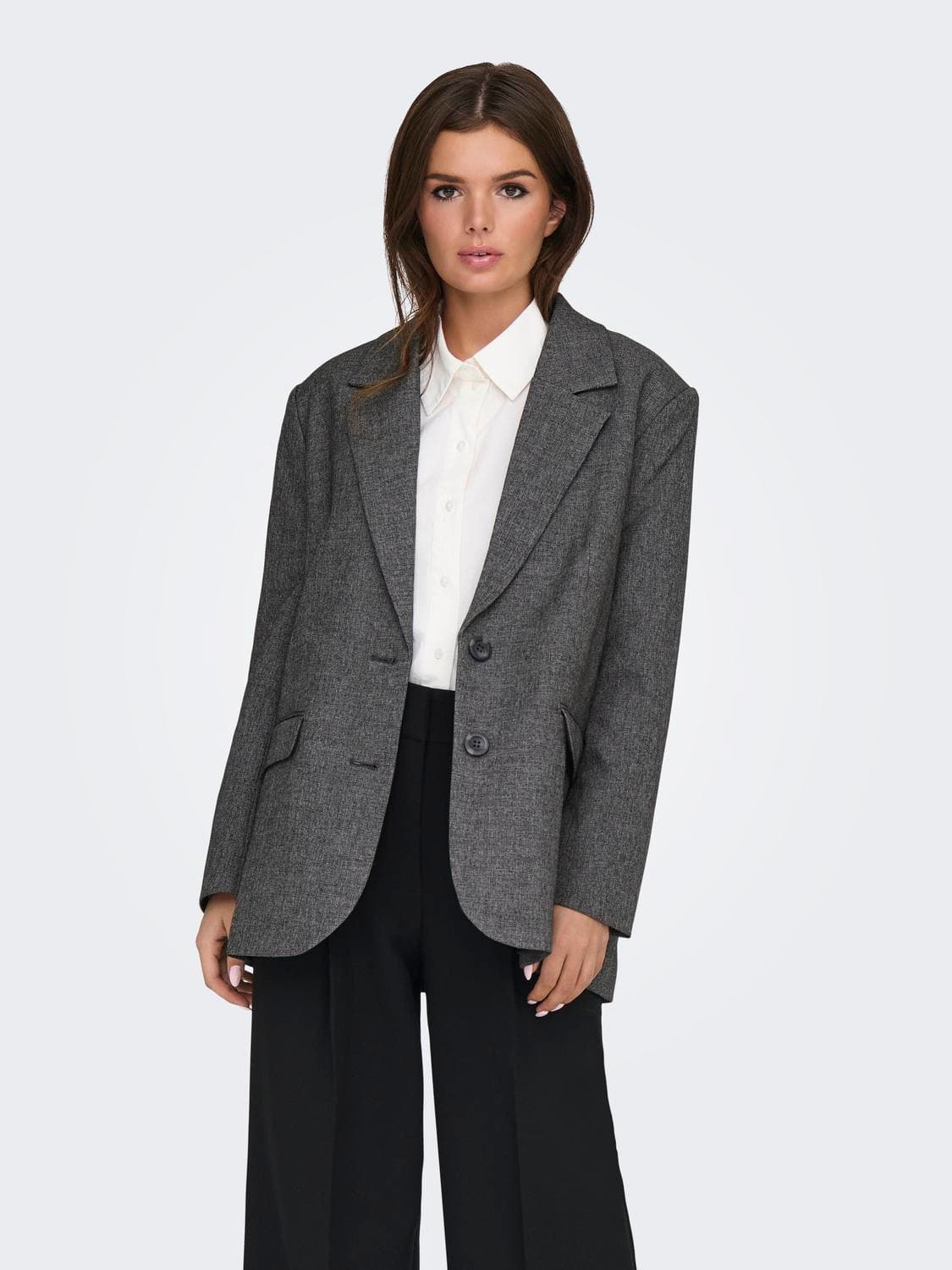 Jdybloom Siri L/S Blazer Tlr - ONLY